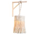 Classic Rustic Twine-Wrapped Hanging Light