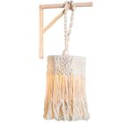 Classic Rustic Twine-Wrapped Hanging Light