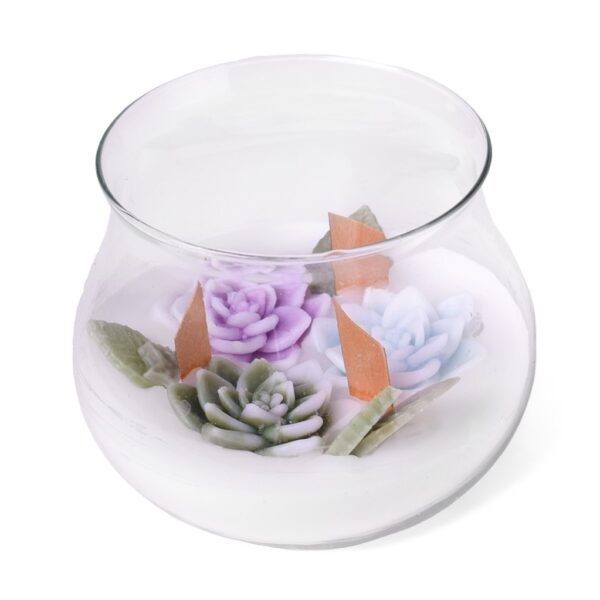 Decorative candles with Flower design