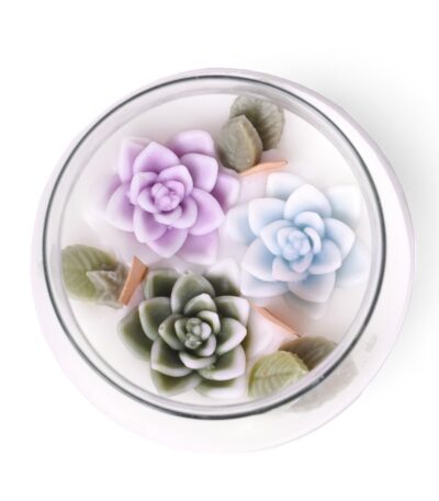 Decorative candles with Flower design