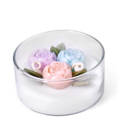 Decorative candles with Flower design