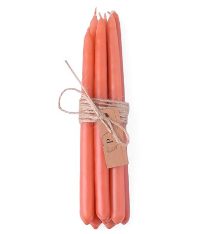 Orange decorative candles