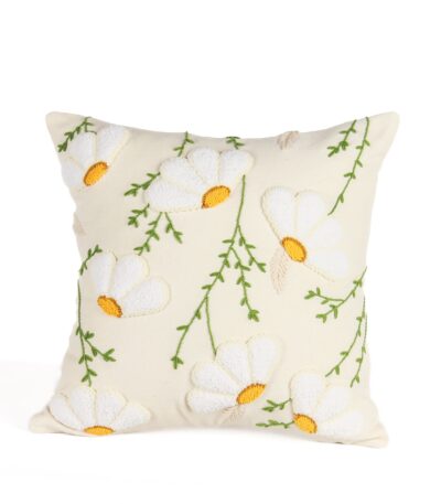 Blossom Comfort Punch Needle Cushion Cover