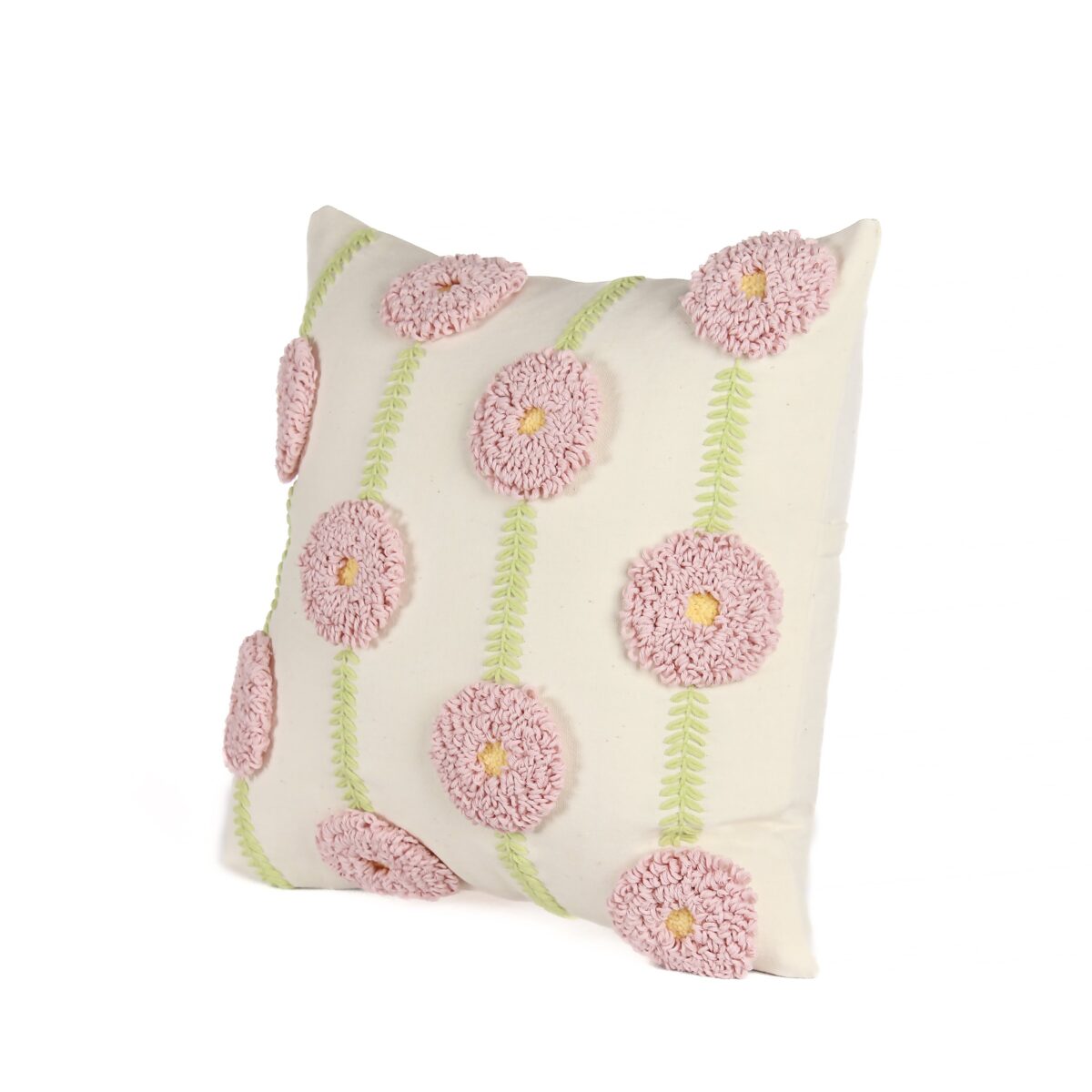 Petal Soft Punch Needle Cushion Cover