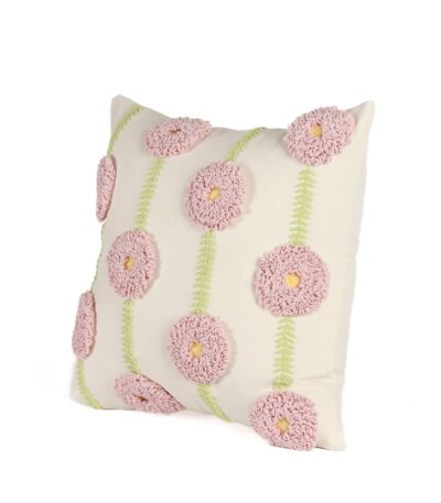 Petal Soft Punch Needle Cushion Cover