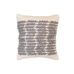 Pebble Knit Punch Needle Cushion Cover