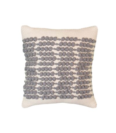 Pebble Knit Punch Needle Cushion Cover