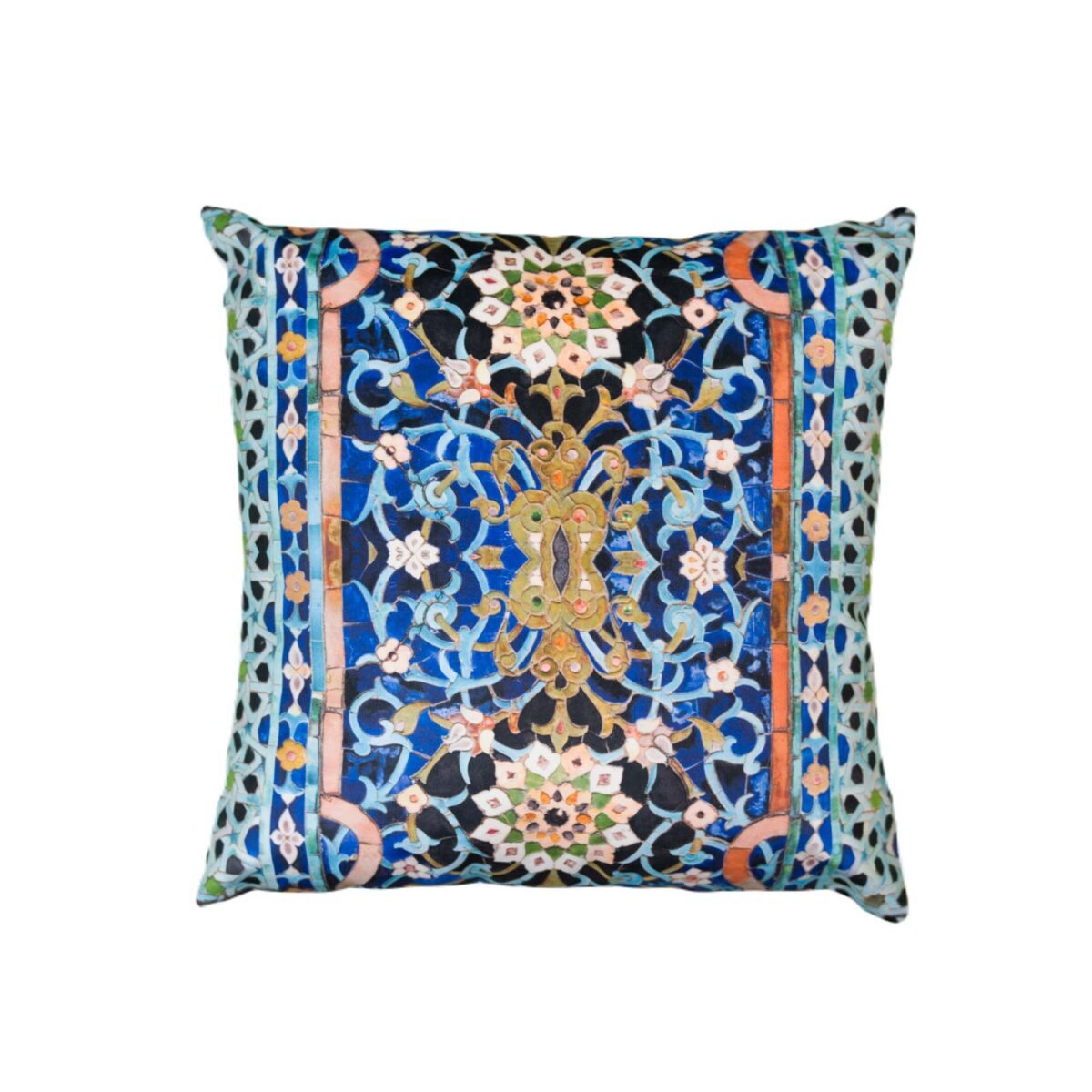 Oriental Splendor Patterned Cushion Cover