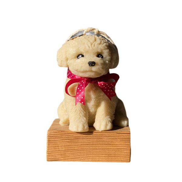 Dog model decorative candles