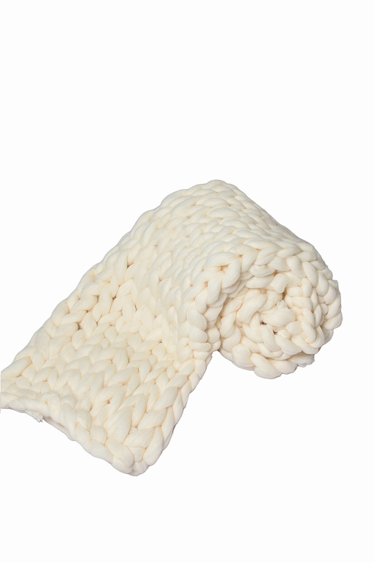 Wooly Cloud Chunky Knit Sofa Shawl