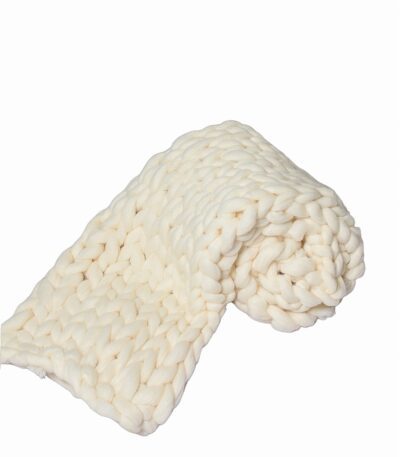 Wooly Cloud Chunky Knit Sofa Shawl