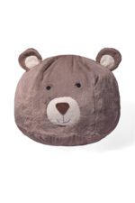 Pouf with bear design