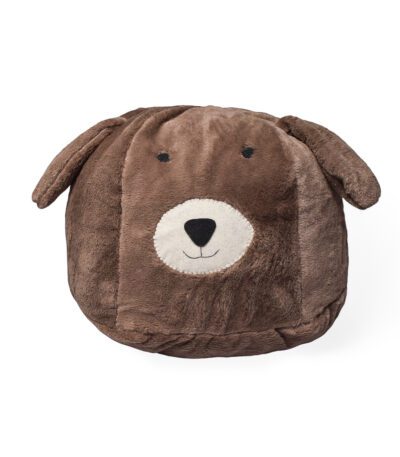 Pouf with bear design