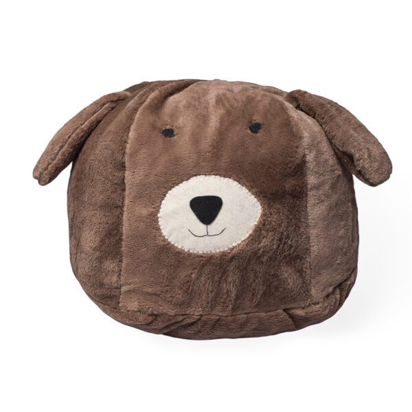 Pouf with bear design