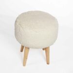 White pouf