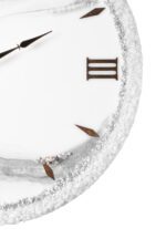 Glimmering Geode Mosaic Clock