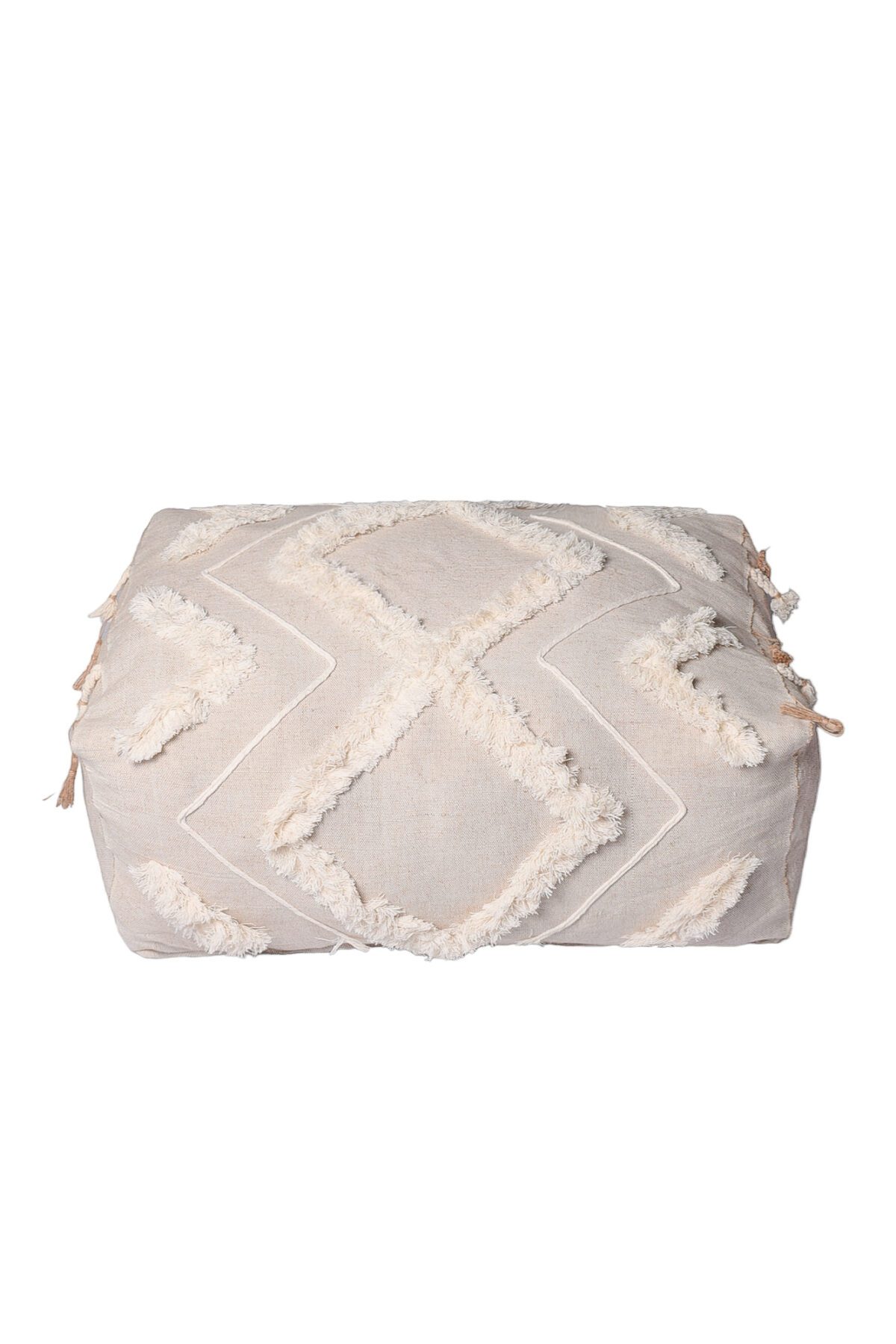 White pouf